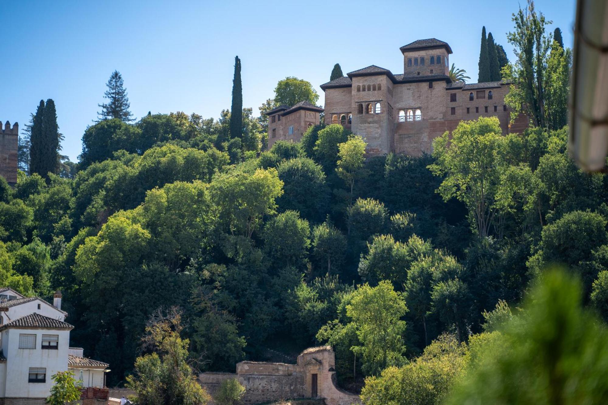 Apartamento Para Dos A Los Pies De La Alhambra Гранада Экстерьер фото